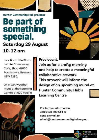 Free Crafty Morning - 29 August 2026